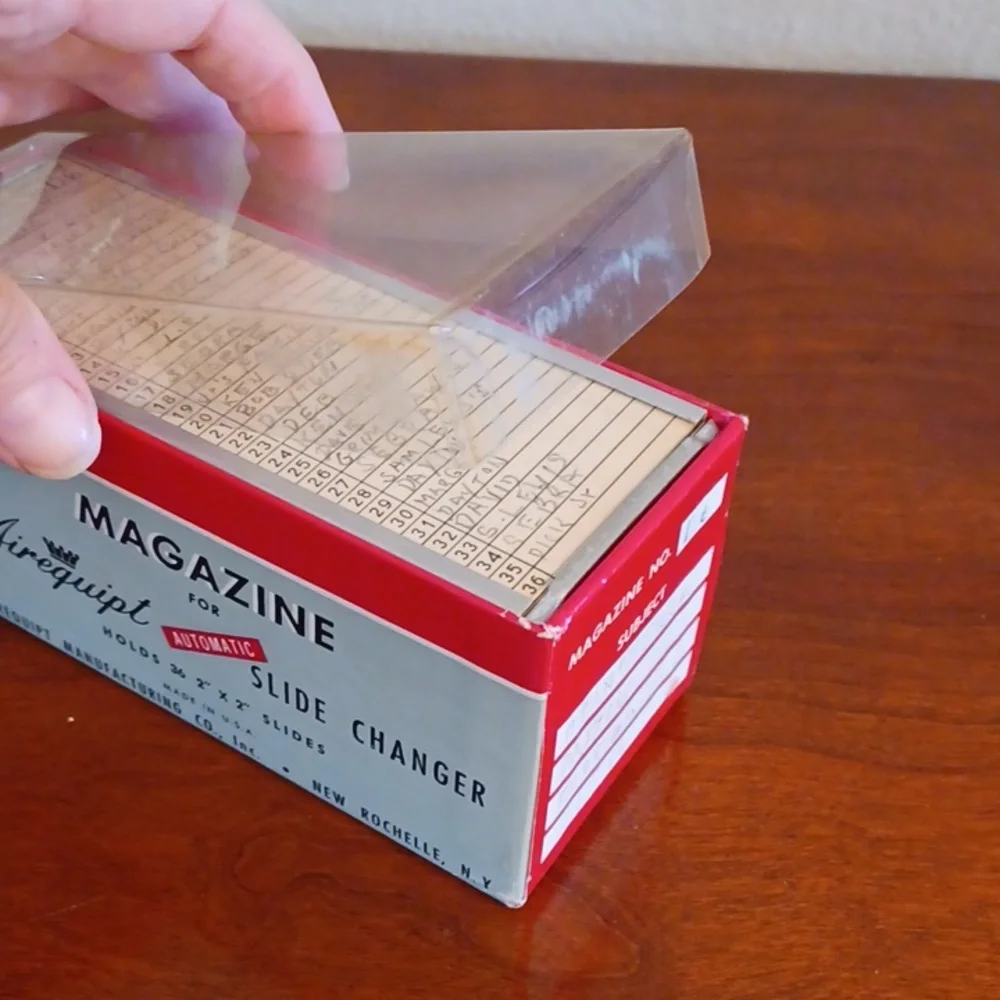 Vintage Airequipt Slide Changer Magazine - Bundle of 5